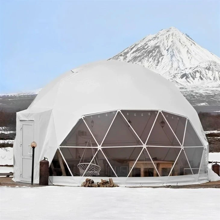 Glamping kupoltält